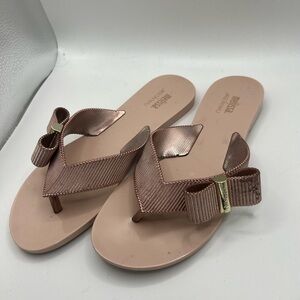 Jason wu x Melissa slip on pink shoes slides sandals size 8